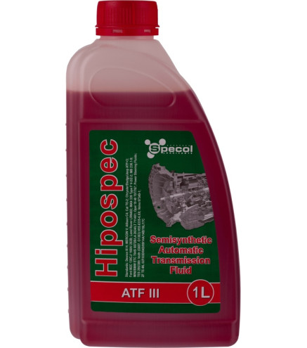 OLEJ SPECOL HIPOSPEC ATF III 1L PÓŁSYNT. / PRZEKŁADNIOWY DEXRON III