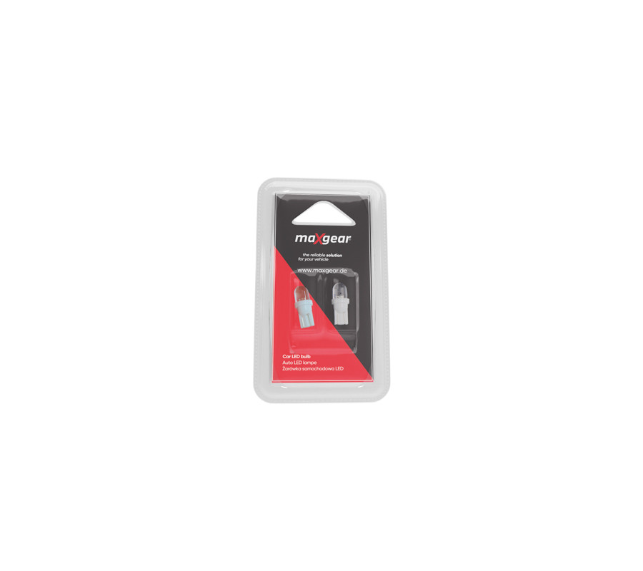 ŻARÓWKA LED W5W 12V/5W (CAŁOSZKLANA) BIAŁA BLISTER 2 SZT! !!!LED!!!!!