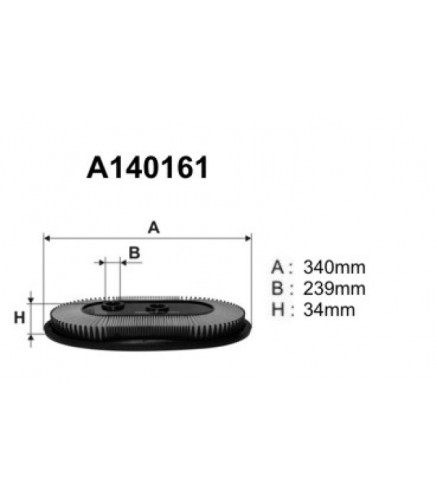 A140161 Filtr powietrza Denckermann
