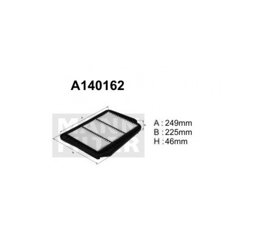 A140162 Filtr powietrza Denckermann