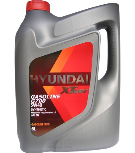 HYUNDAI XTeer 5W40 Gasoline G700L olej OE 6L