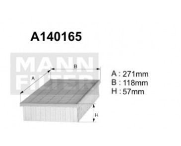 A140165 Filtr powietrza Denckermann