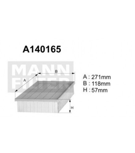 A140165 Filtr powietrza Denckermann