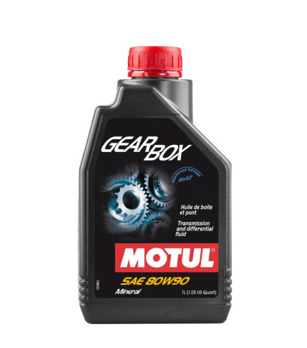 OLEJ MOTUL 80W90 1L GEARBOX MTF GL4/GL5 / OLEJ Z DODATKIEM MOS2 / PRZEKŁADNIOWY