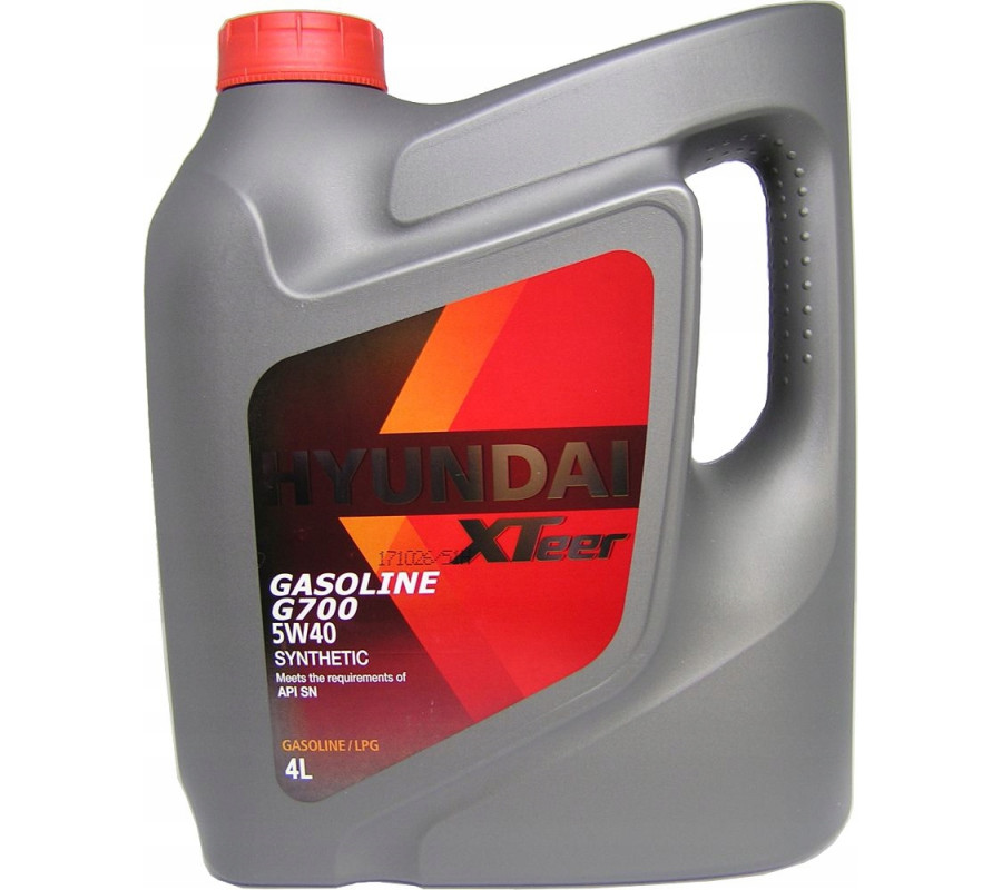 HYUNDAI XTeer 5W40 Gasoline G700L olej OE 4L