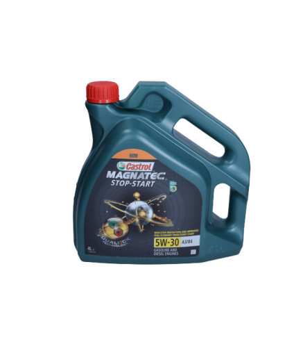 OLEJ CASTROL 5W30 4L MAGNATEC DUALOCK / A3/B4 / SL / 229.3 229.5 226.5 / RN0700/710 / 502.00 505.00
