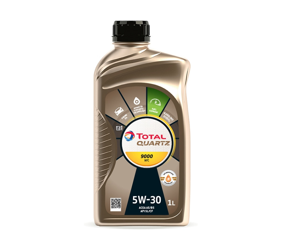 OLEJ TOTAL QUARTZ 5W30 1L 9000 NFC A5/B5 / SL/CF / WSSM2C 913 D / STJLR.03.5003