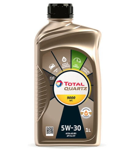 OLEJ TOTAL QUARTZ 5W30 1L 9000 NFC A5/B5 / SL/CF / WSSM2C 913 D / STJLR.03.5003