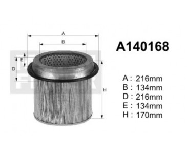 A140168 Filtr powietrza Denckermann