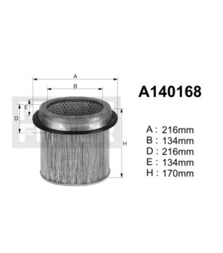 A140168 Filtr powietrza Denckermann