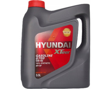 HYUNDAI XTeer 5W40 Gasoline G700L olej OE 3.5L