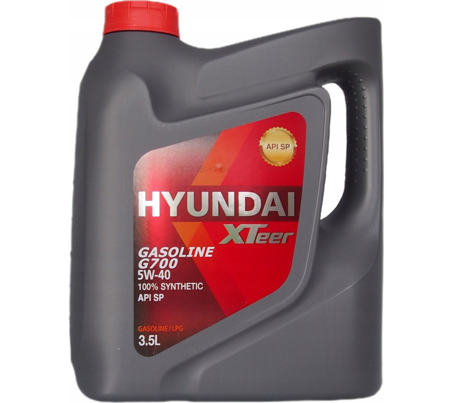 HYUNDAI XTeer 5W40 Gasoline G700L olej OE 3.5L