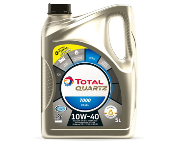 OLEJ TOTAL QUARTZ 10W40 5L DIESEL 7000 / A3/B4 / SN/CF / 229.1 / 501.01 505.00 / B71 2300 B71 2294/B