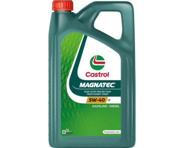 OLEJ CASTROL 5W40 5L MAGNATEC DUALOCK / SN / C3 / LL04 / FIAT 9.55535-S2 / 226.5 229.31 / RN0700/0710