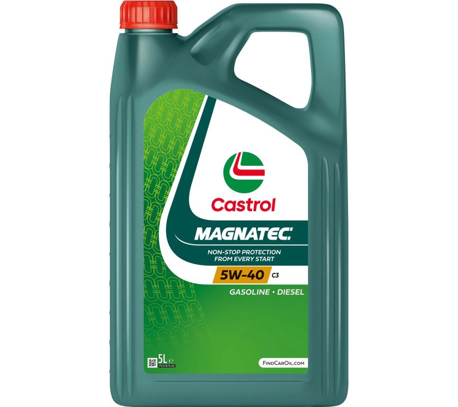 OLEJ CASTROL 5W40 5L MAGNATEC DUALOCK / SN / C3 / LL04 / FIAT 9.55535-S2 / 226.5 229.31 / RN0700/0710