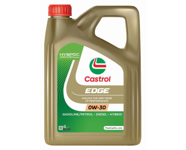 OLEJ CASTROL 0W30 4L EDGE TITANIUM C3 / SP / BMW LL04 / LL19FE / MB 229.31 229.51 226.5 / RN0710 / OPEL OV0401547