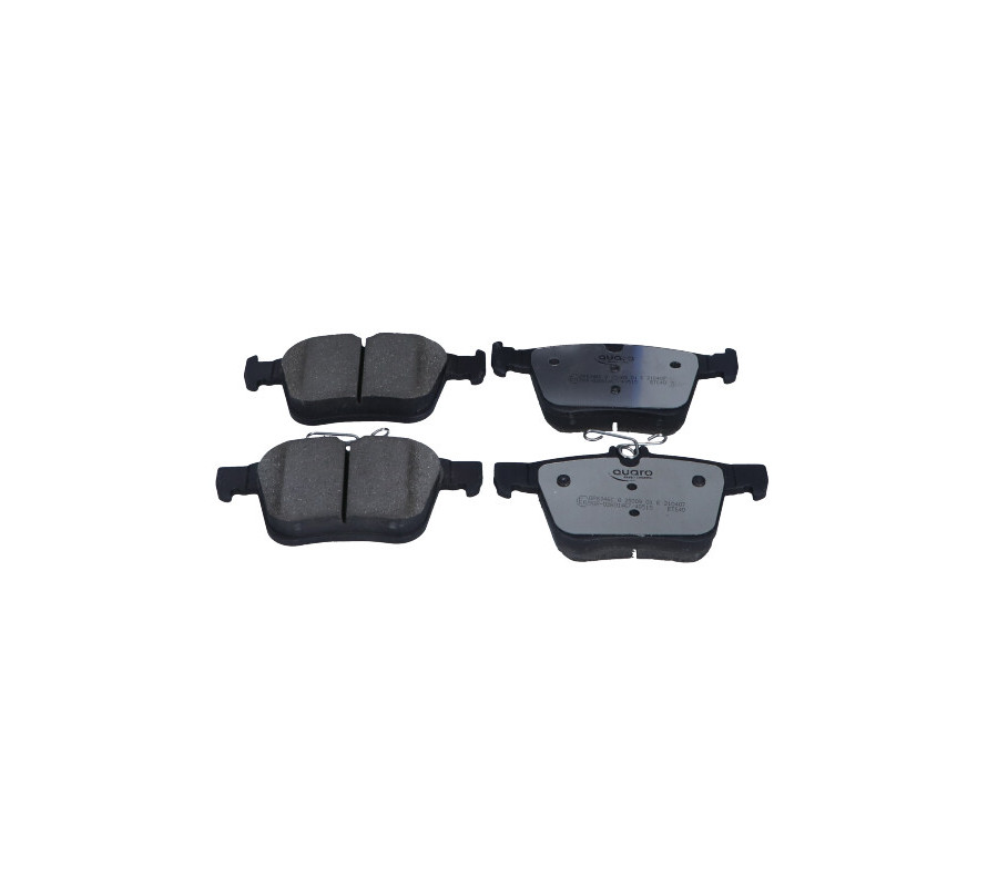 KLOCKI HAM. VW T. GOLF 7 4MOTION/A3 QUATTRO 12- QUARO SILVER CERAMIC