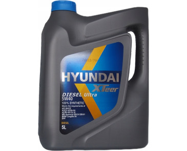 HYUNDAI XTeer 5W40 5W-40 Diesel ULTRA -5L olej OEM