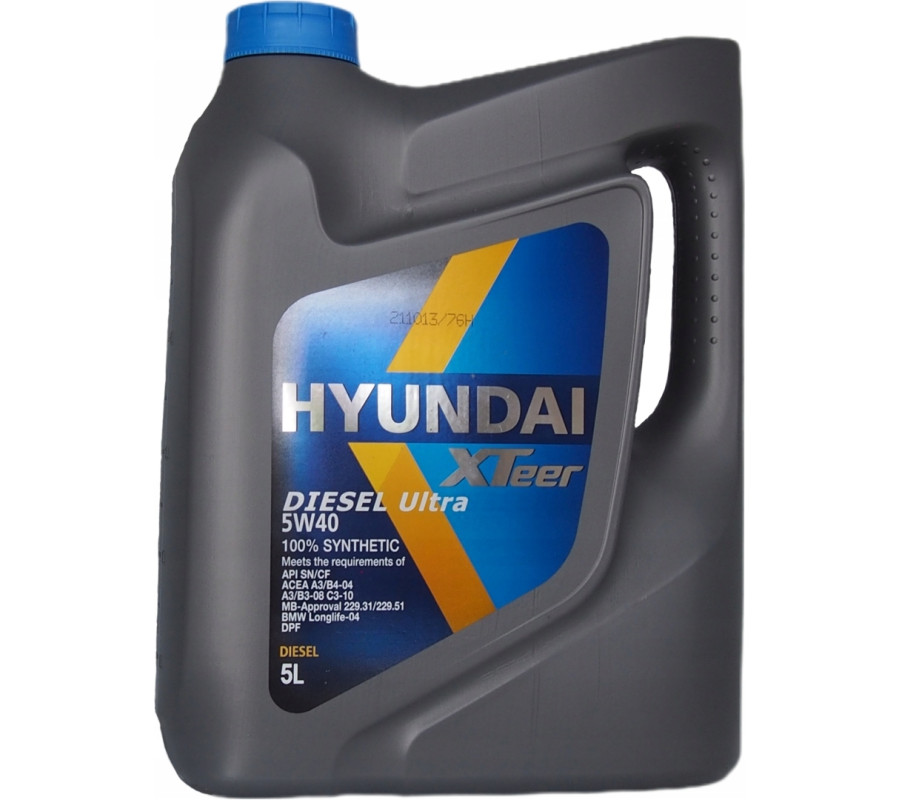 HYUNDAI XTeer 5W40 5W-40 Diesel ULTRA -5L olej OEM
