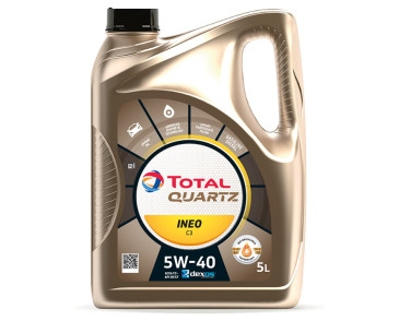 OLEJ TOTAL QUARTZ 5W40 5L INEO C3 / SN/CF / 229.51 / 502.00 505.01 / DEXOS2 / A40 / 9.55535-S2