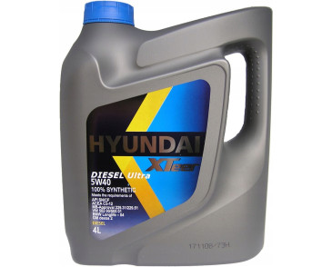 HYUNDAI XTeer 5W40 5W-40 Diesel ULTRA -4L olej OEM