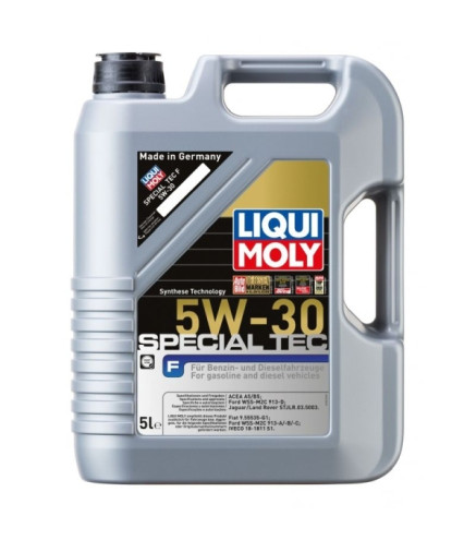 OLEJ LIQUI MOLY 5W30 5L LEICHTLAUF SPECIAL TEC F / FORD / A5/B5 / WSS M2C 913 D / STJLR.03.5003 / 9.55535-G1