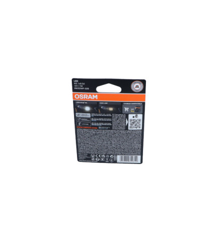 ŻARÓWKA LEDRIVING SL W5W BIAŁA BLISTER 2 SZT LED (BRAK ECE)