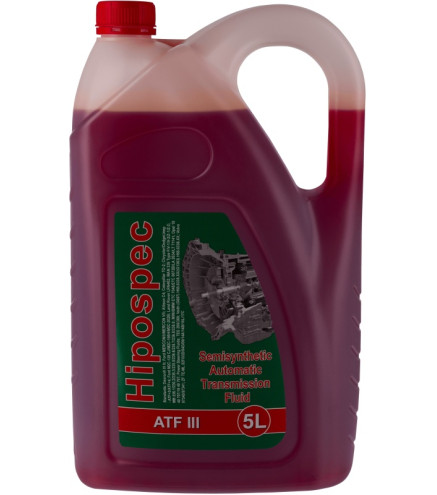 OLEJ SPECOL HIPOSPEC ATF III 5L PÓŁSYNT. / PRZEKŁADNIOWY DEXRON III