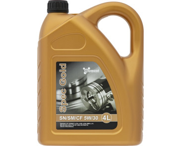 OLEJ SPECOL 5W30 4L SPEC GOLD SN/CF / A3/B4 / LL01 / 226.5 229.3 229.5 / PSA B71 2296 / RN0710 / 501.01 502.00 505.00