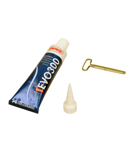 MASA USZCZELNIAJĄCA (SILIKON) 70ML SZARA OD -70°C DO 300°C / CORTECO