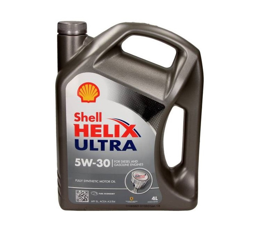 OLEJ SHELL 5W30 4L HELIX ULTRA SL/CF / A3/B4 / LL01 / 226.5 229.5 / RN0710 / 502.00 505.00