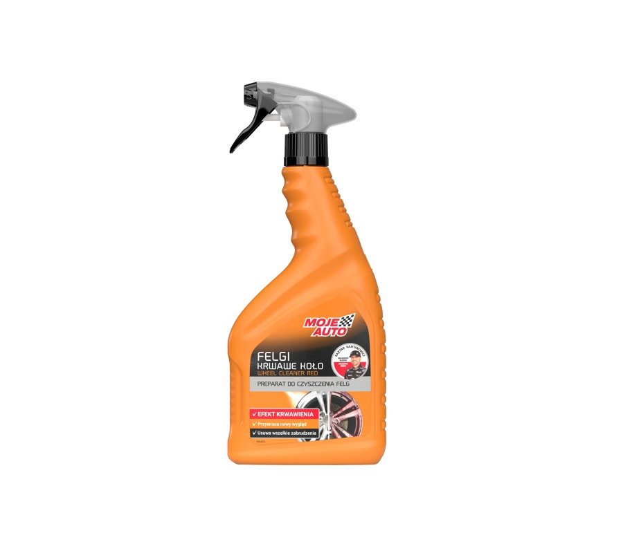 ŚRODEK DO CZYSZCZENIA FELG 750ML KRWAWE KOŁO / MOJE AUTO