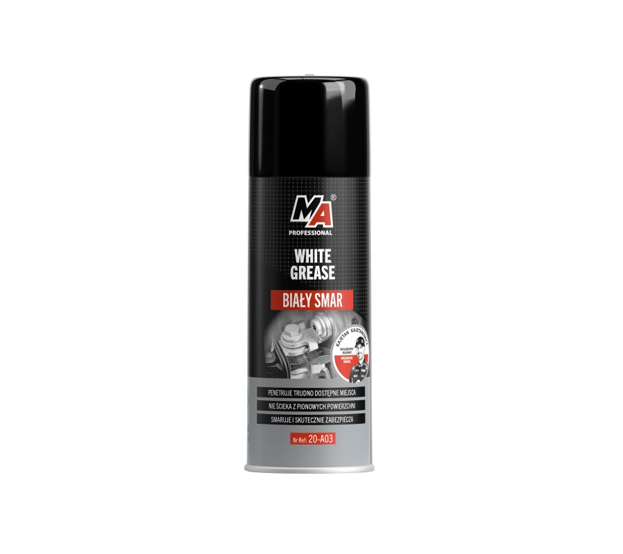 SMAR LITOWY BIAŁY 400ML SPRAY WHITE GREASE / MA PROFESSIONAL