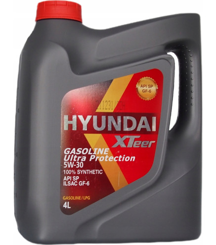 HYUNDAI 5W30 Gasoline Ultra Protection olej OE 4L