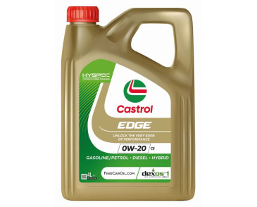 OLEJ CASTROL 0W20 4L EDGE / SP / C5/C6 / GF-6 / DEX1 GEN3 / STJLR.03.5006 / 229.71 / MS-6395 / M2C947-B1 / 9.55535-GSX