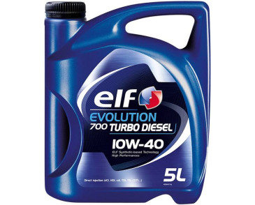 OLEJ ELF 10W40 5L EVOLUTION 700 TURBO DIESEL / A3/B4 / 229.1 / 501.01 505.00
