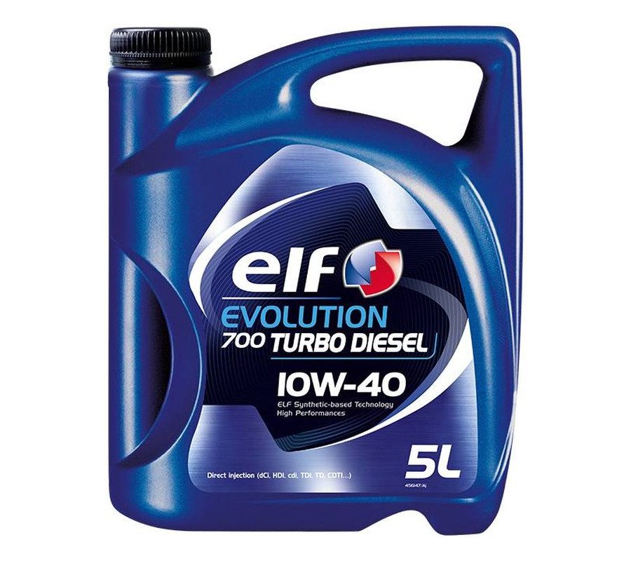 OLEJ ELF 10W40 5L EVOLUTION 700 TURBO DIESEL / A3/B4 / 229.1 / 501.01 505.00