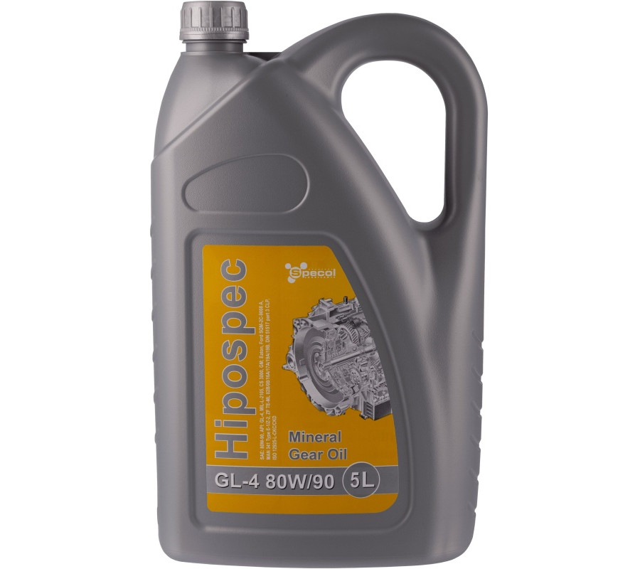 OLEJ SPECOL 80W90 5L GL4 HIPOSPEC / PRZEKŁADNIOWY