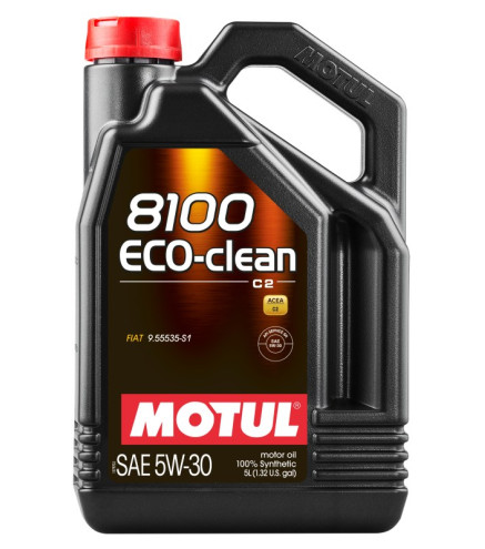 OLEJ MOTUL 5W30 5L 8100 ECO CLEAN / C2 / DPF / PSA 06- / 9.55535-S1