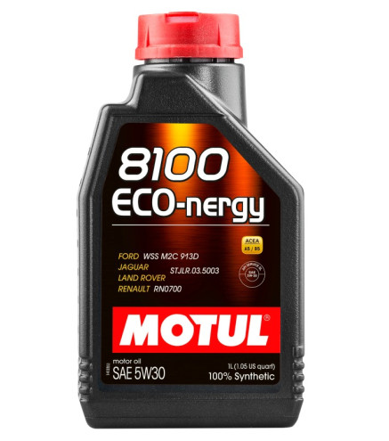 OLEJ MOTUL 5W30 1L 8100 ECO NERGY SL/CF / A5/B5 / WSS M2C 913D / RN0700 / STJLR.03.5003 / HONDA / VOLVO