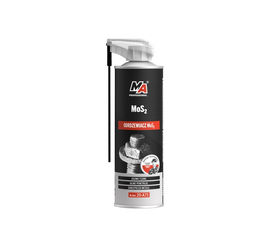 ODRDZEWIACZ W AEROZOLU 500ML Z MOS2 SMARUJE/ZABEZPIECZA / MA PRO