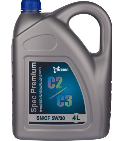 OLEJ SPECOL 5W30 4L PREMIUM C2/C3 / SN/CF / LL04 / 9.55535-S1 / DEX2 / 229.31 229.51 229.52 226.5 / B71 2290 (2018R.- ) / RN17