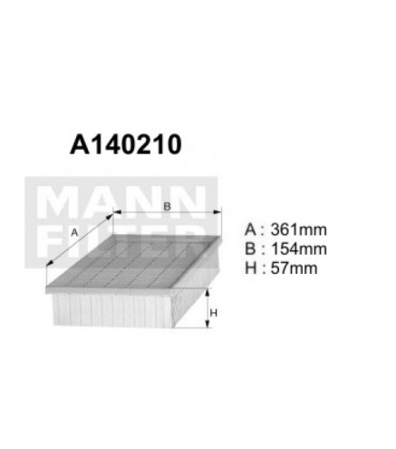 A140210 Filtr powietrza Denckermann