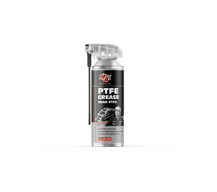 SMAR TEFLONOWY PTFE 400ML SPRAY APLIKATOR -40°C DO 180°C / MA PROFESSIONAL