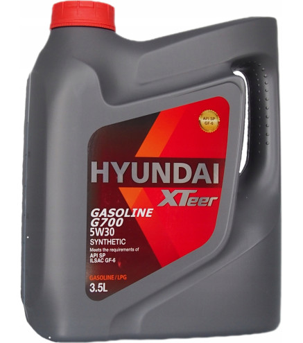 HYUNDAI XTeer 5W30 5W-30 Gasoline G700L olej 3,5L