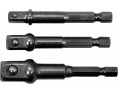 ADAPTERY HEX DO NASADEK-1/4, 3/8, 1/2