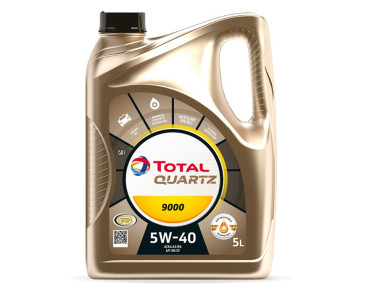 OLEJ TOTAL QUARTZ 5W40 5L 9000 A3/B4 / SN/CF / 229.5 / 502.00 505.00 / PORSCHE A40 / PSA B71 2296 / 9.55535-M2