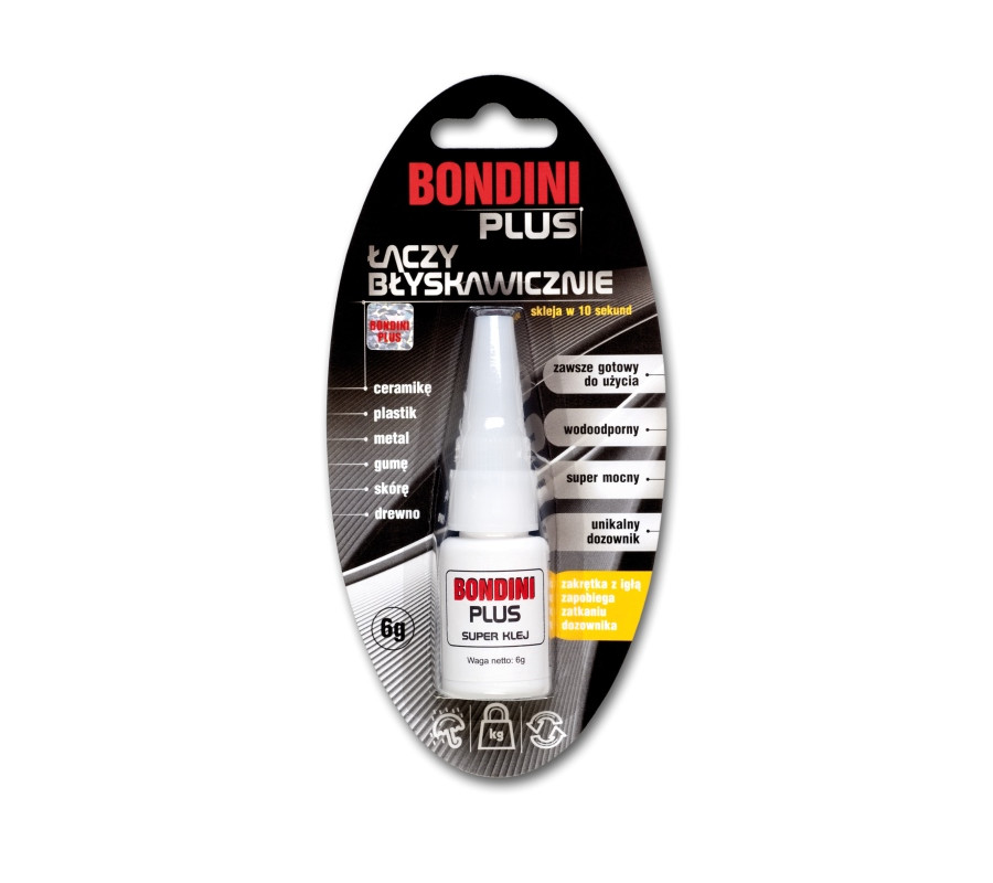KLEJ BONDINI PLUS 6G / KROPELKA