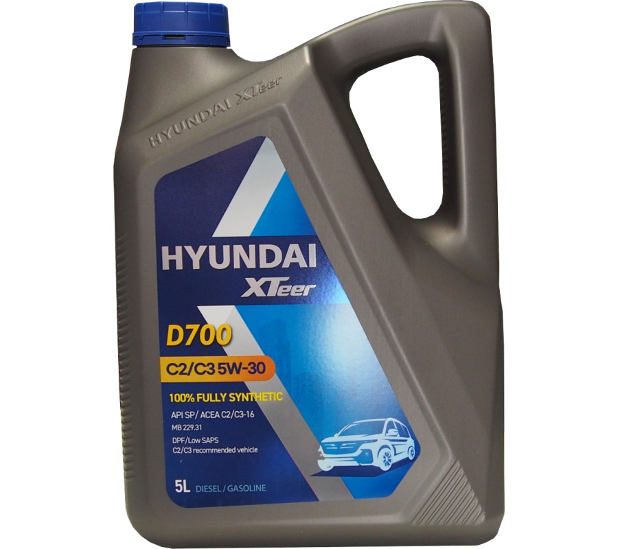 HYUNDAI XTeer 5W30 5W-30 D700 C3/C2 5L olej OE