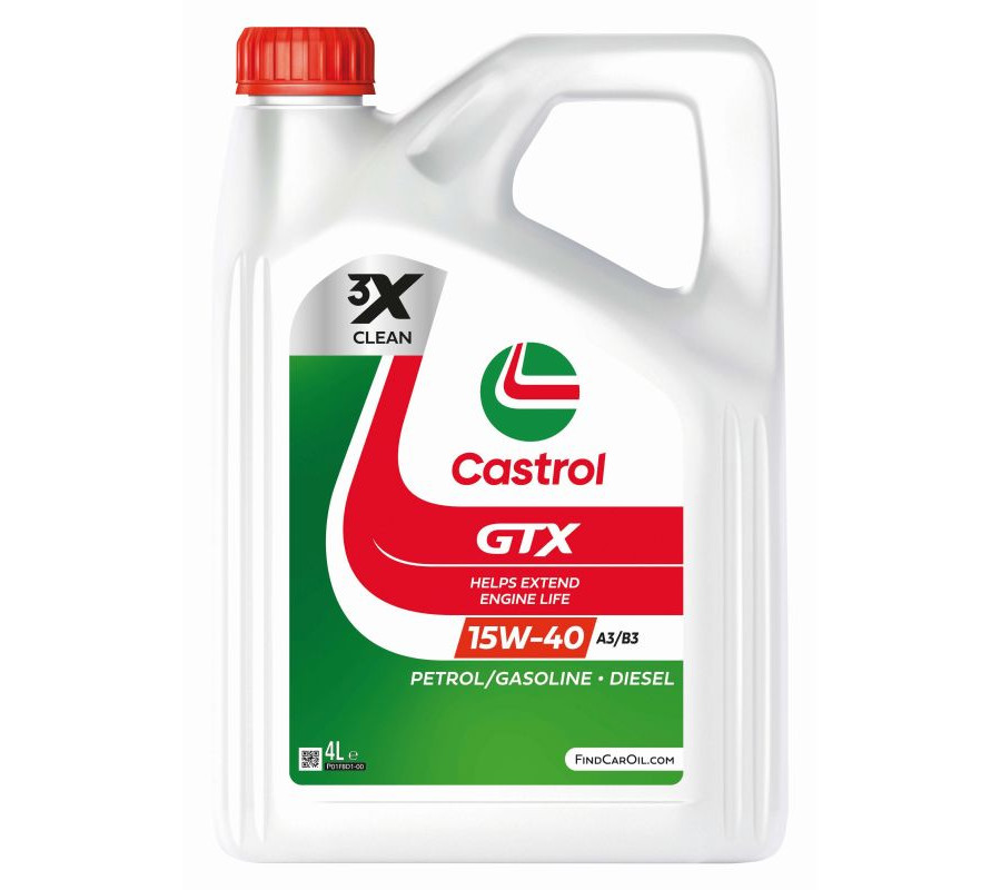 OLEJ CASTROL 15W40 4L GTX / 229.1 / 501.01 505.00